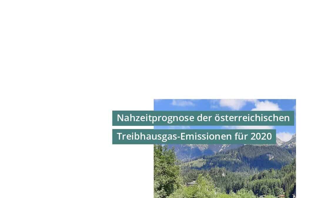 Nahzeitprognose der österreichischen Treibhausgas-Emmissionen