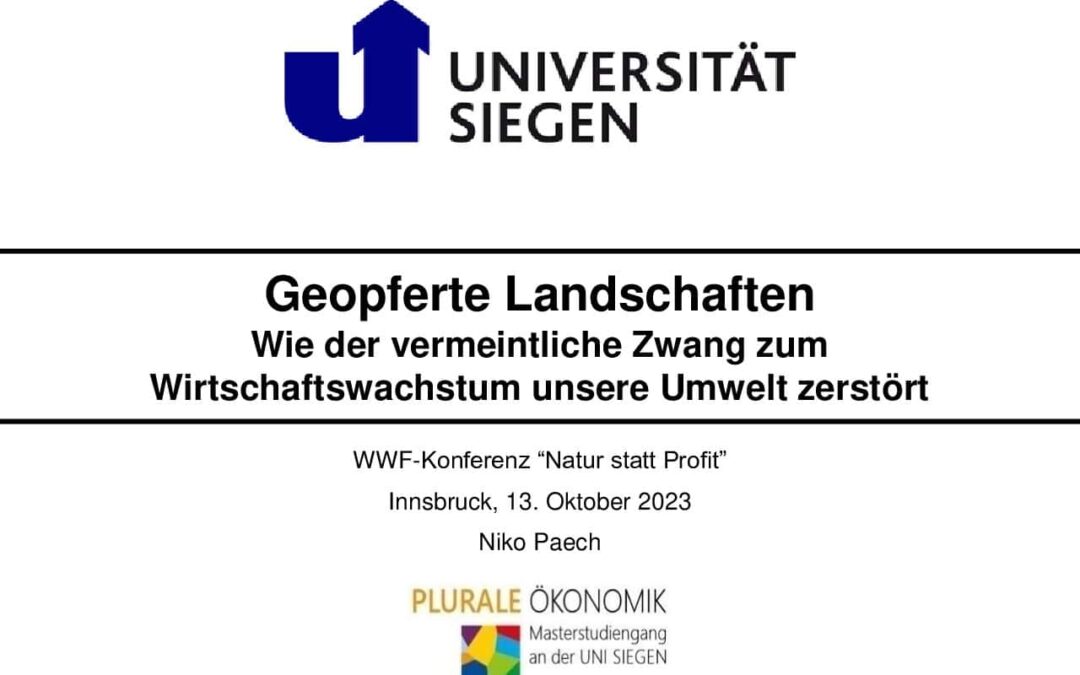 Kaunertal Konferenz 2023_Vortrag Niko Paech