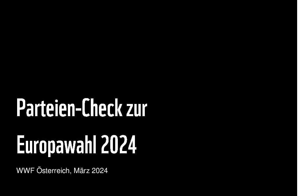 WWF-Parteien-Check zur EU-Wahl 2024 1