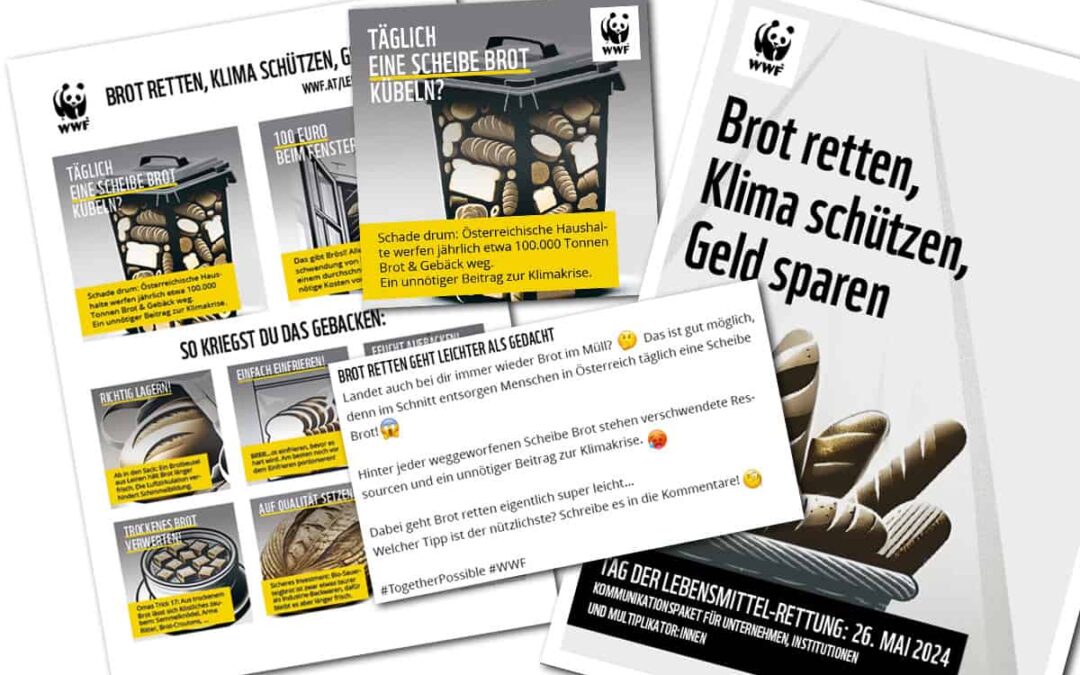 Cover Kommunikationspaket für Unternehmen für den TAg der Lebensmittelrettung 2024 (c) WWF