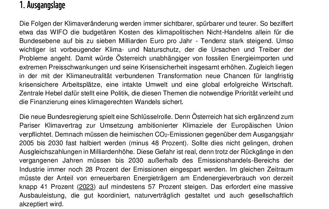 2025 WWF Klimacheck Regierungsprogramm