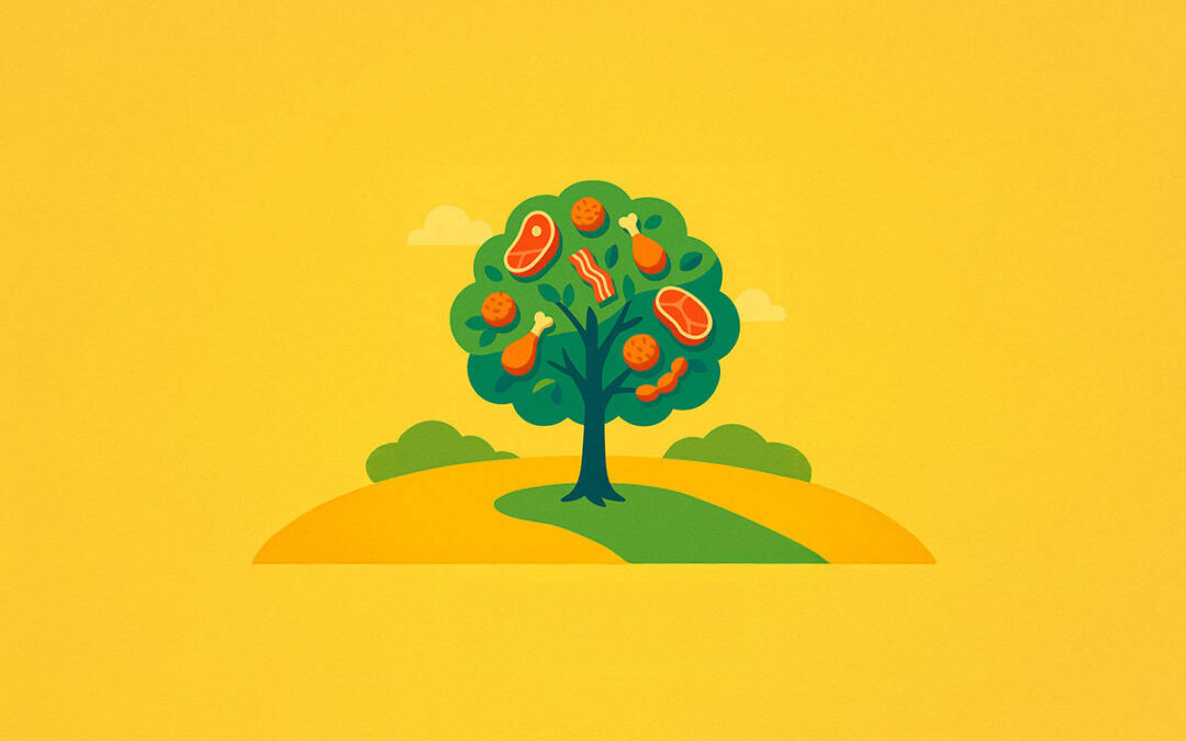 Fleischlaberl-Baum (c) ChatGPT WWF
