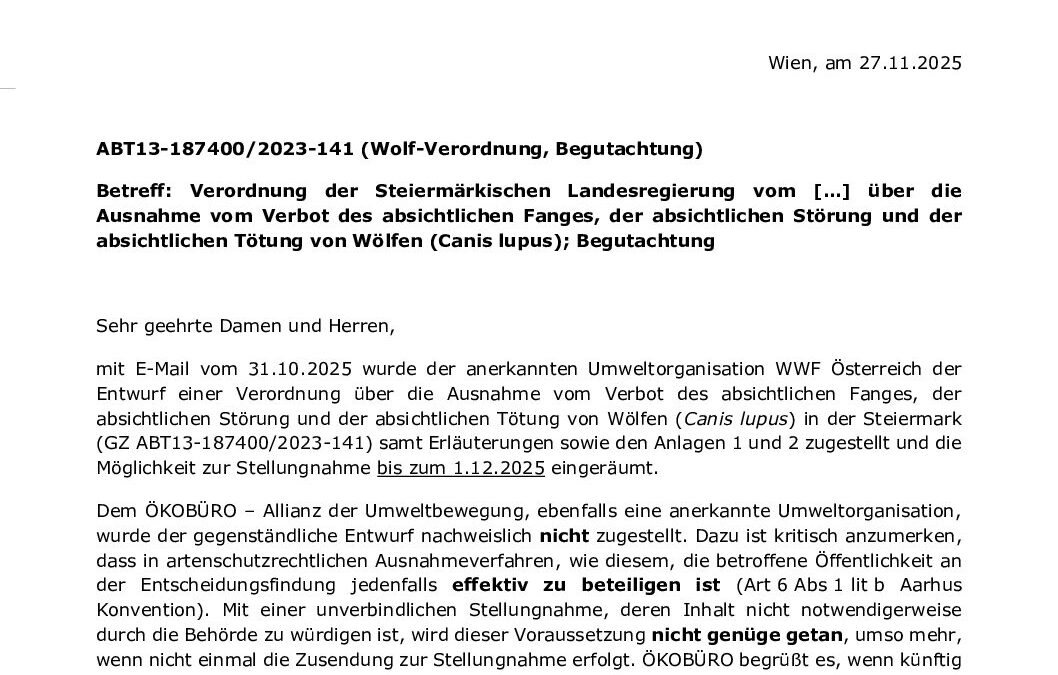 WWF_ÖB_Stellungnahme VO_Stmk_2025