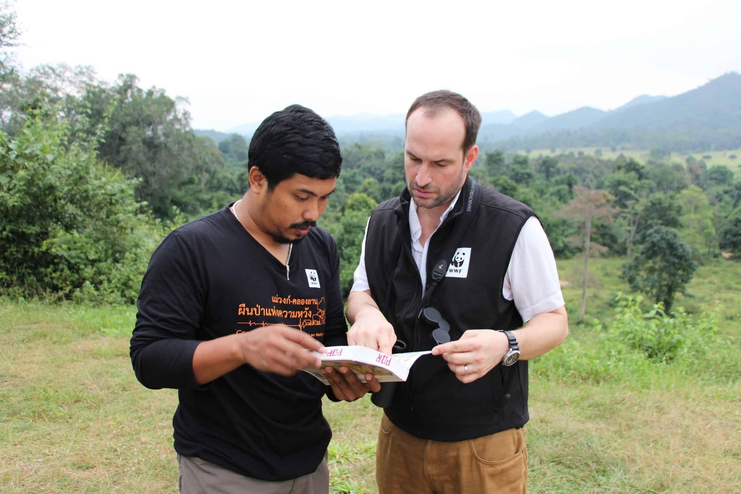 Georg Scattolin im Kui Buri Nationalpark Georg im Kui Buri/Thailand