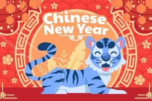 Chinesisches Jahr des Tigers