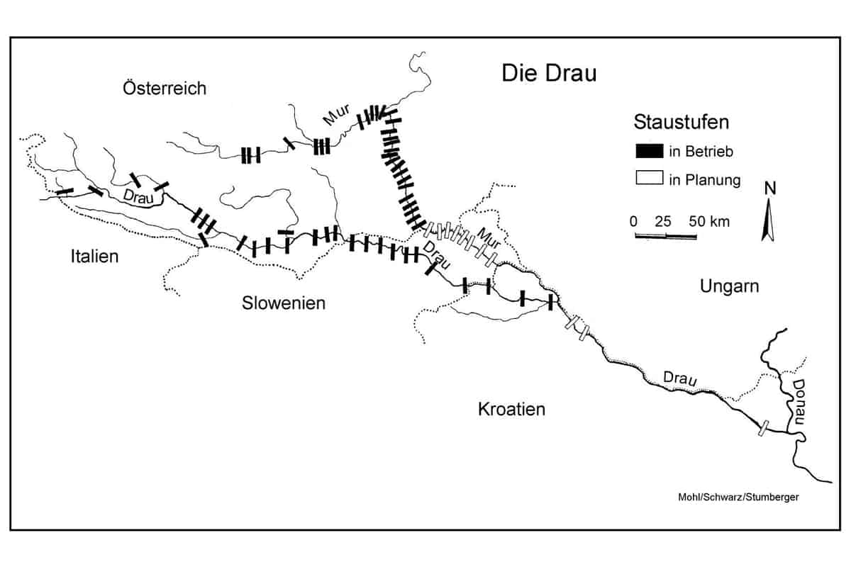 Kraftwerkskette Drau-Mur Update April 2018