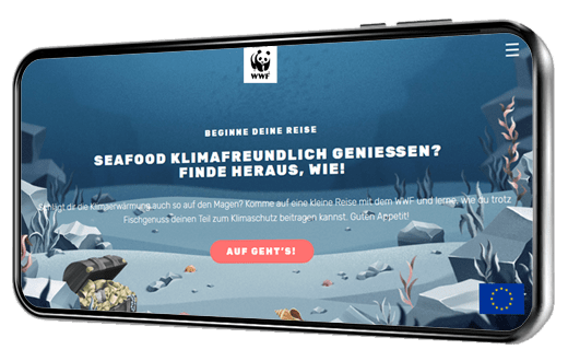 WWF CO2 Flossenabdruck Spiel