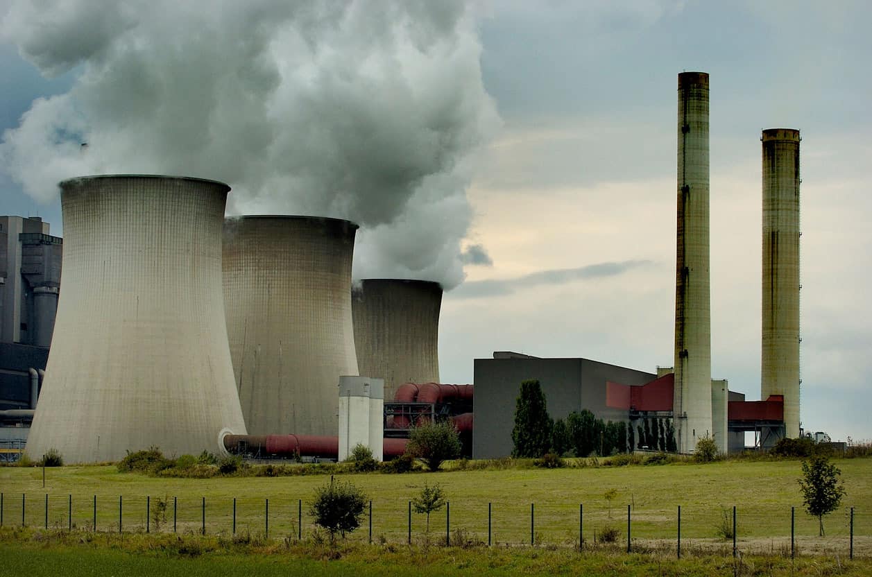 Kraftwerk Weisweiler in Nordrhein-Westfalen, Deutschland
