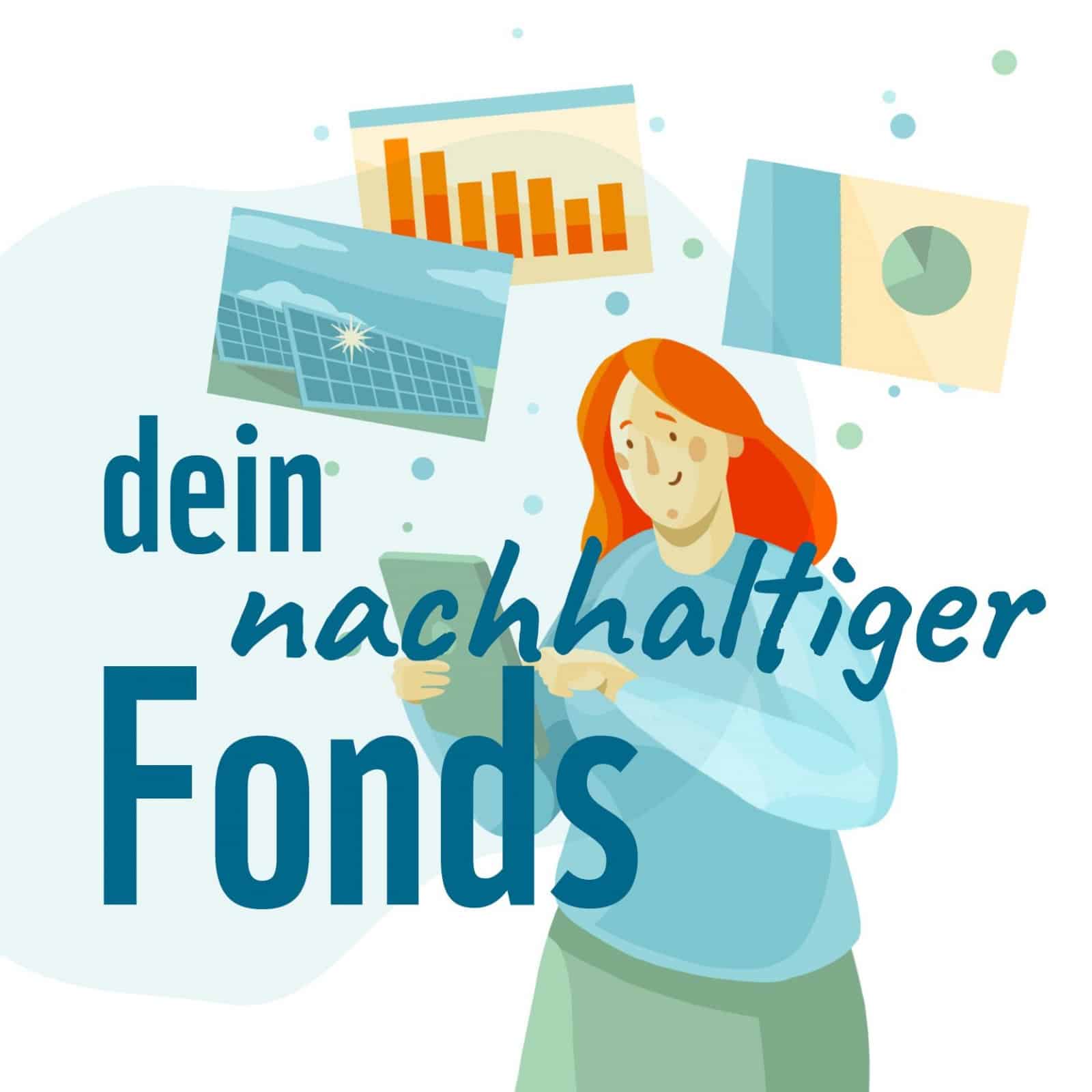 Illustration-mit-verschiedenen-symbolen-zur-umwelt-und-zu-finanzen-mit-dem-text-dein-nachhaltiger Fonds-wwf-nachhaltige-fonds