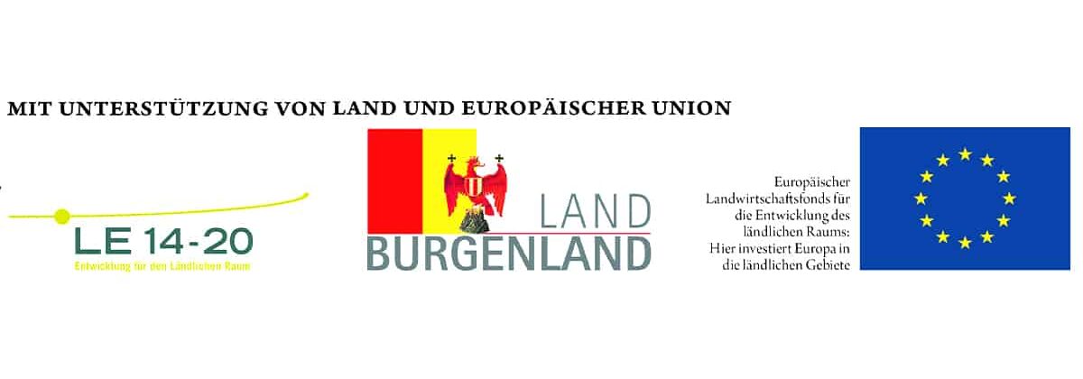 Logo EU und Land Burgenland