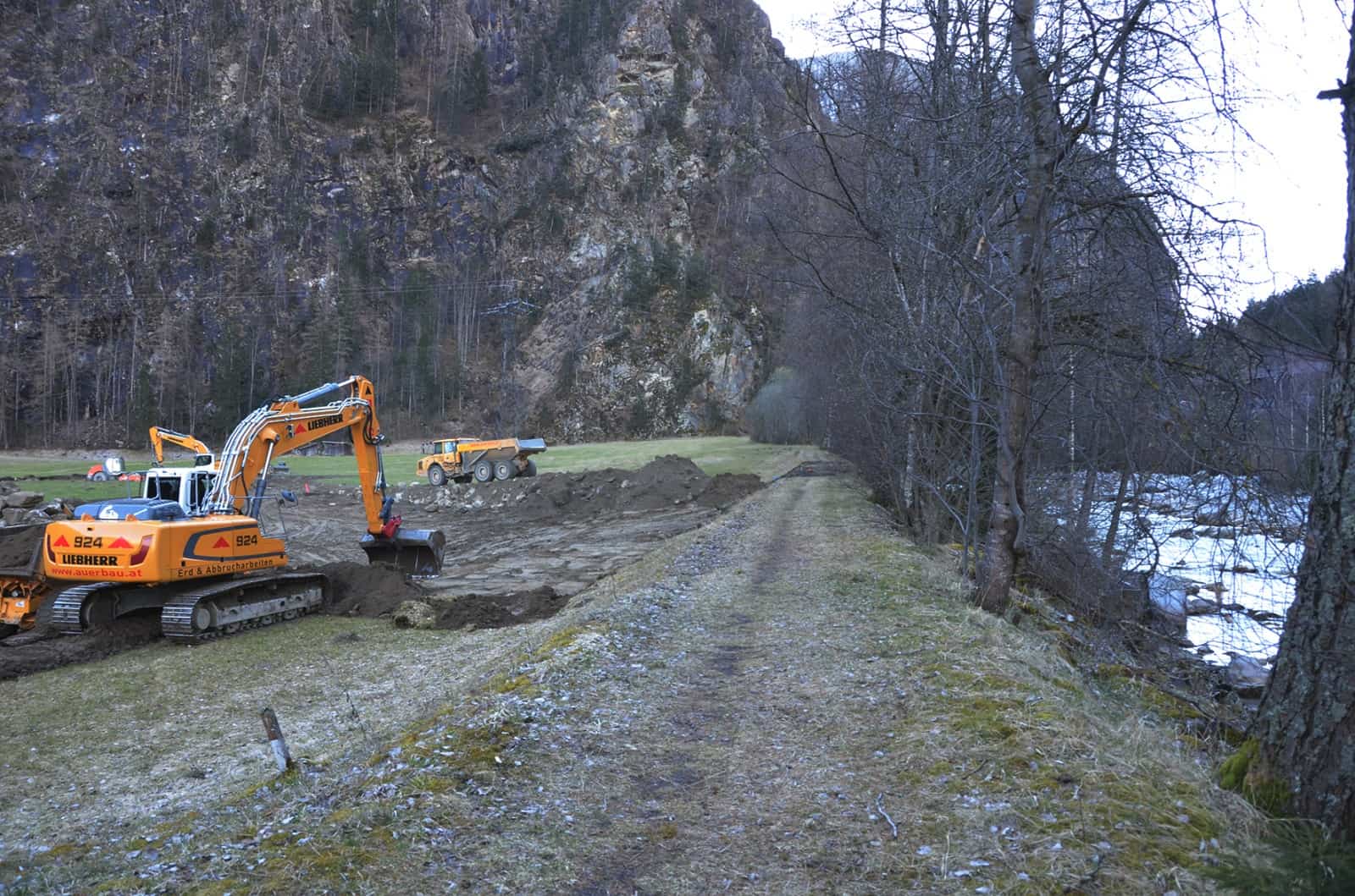 Baustart Kraftwerk Tumpen , © by WWF / Marianne Götsch Baustart Kraftwerk Tumpen , © by WWF / Marianne Götsch