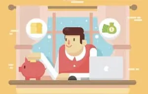 Die Bank arbeitet mit unserem Geld, © by vecteezy.com Die Bank arbeitet mit unserem Geld, © by vecteezy.com