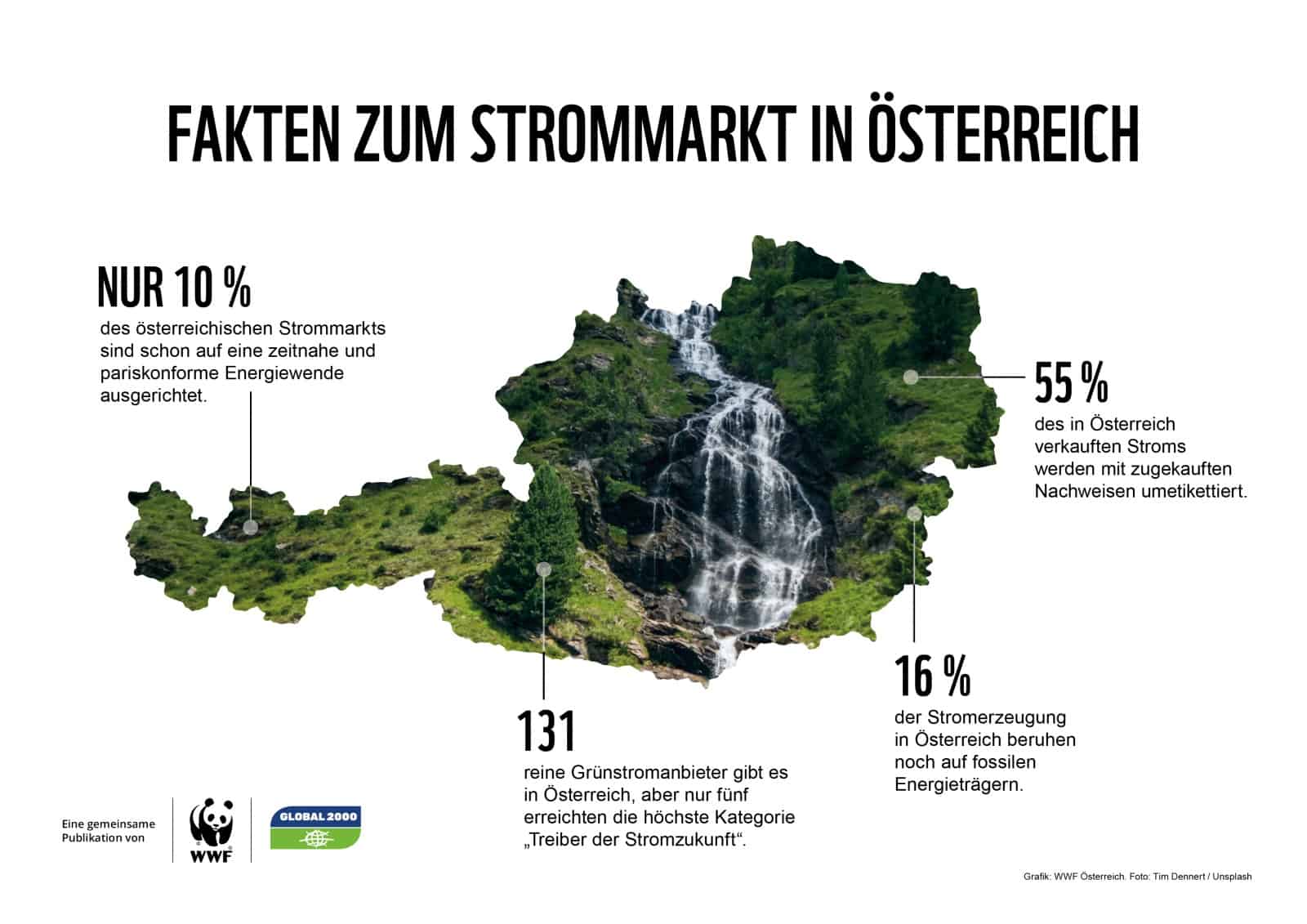 Fakten zum Österreichischen Strommarkt, © by ©Thomas Steffl/WWF Fakten zum Österreichischen Strommarkt, © by ©Thomas Steffl/WWF
