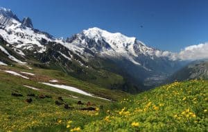 Mont Blanc - der "Weiße Berg", © by pixabay