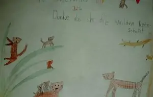 Eine Tigerfamilie - gemalt von Julia, © by privat Eine Tigerfamilie - gemalt von Julia, © by privat