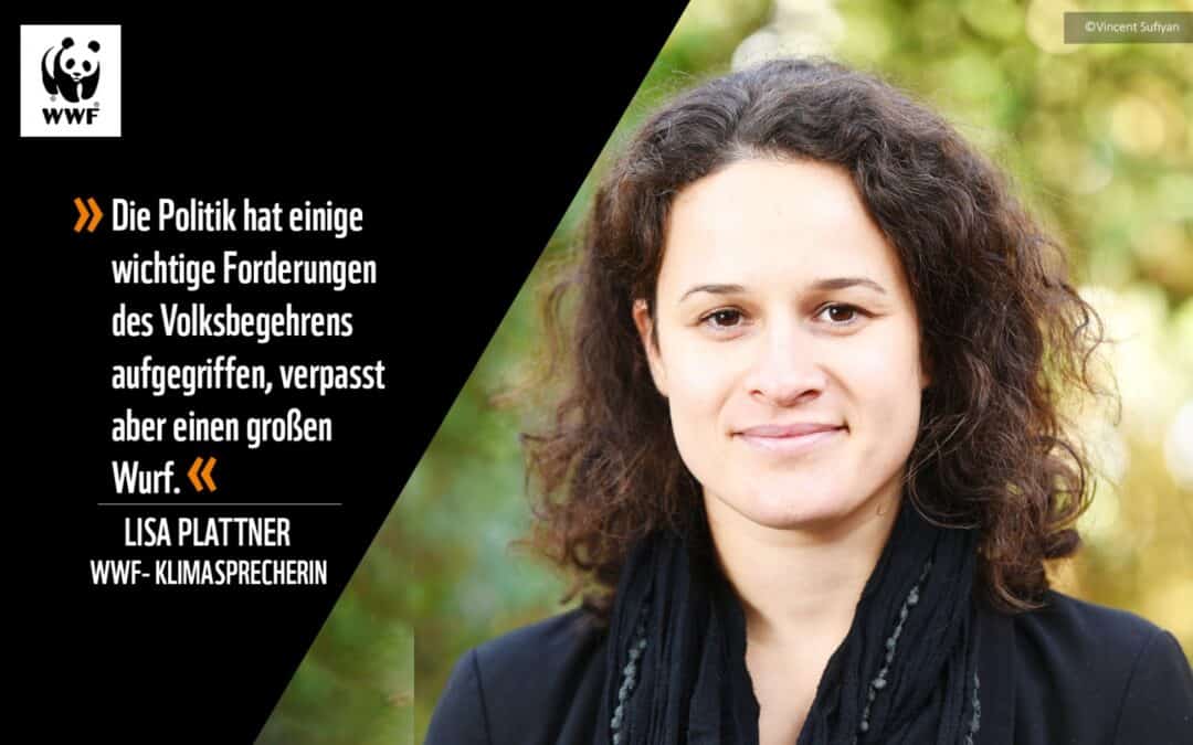 WWF: Politik greift mehrere Vorschläge des Klimavolksbegehrens auf, verpasst aber großen Wurf