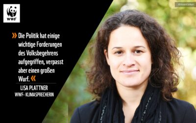 WWF: Politik greift mehrere Vorschläge des Klimavolksbegehrens auf, verpasst aber großen Wurf
