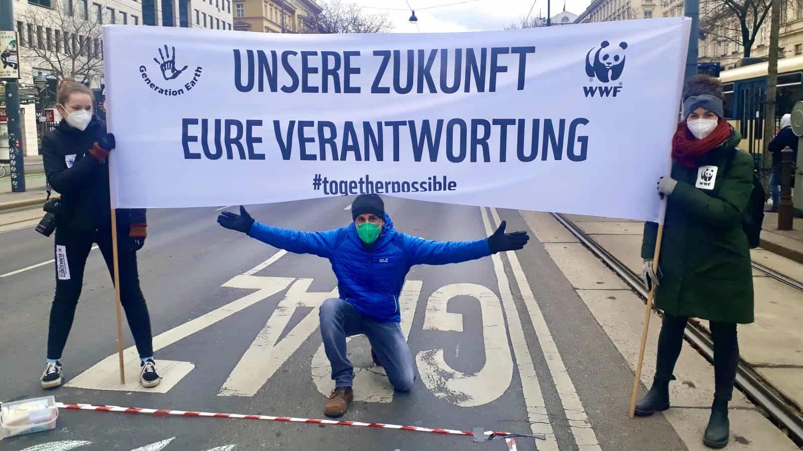 Der WWF erinnert die Politiker*innen an ihre Verantwortung für den Klimaschutz!