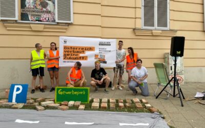 „Appell der Jugend“ an Regierung: Flächenfraß stoppen statt Zukunft verbauen