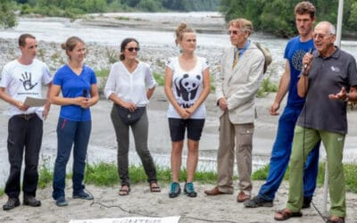 Umweltschutzorganisationen fordern beim Flusserlebnistag effektiven Schutz des Naturjuwels Isel