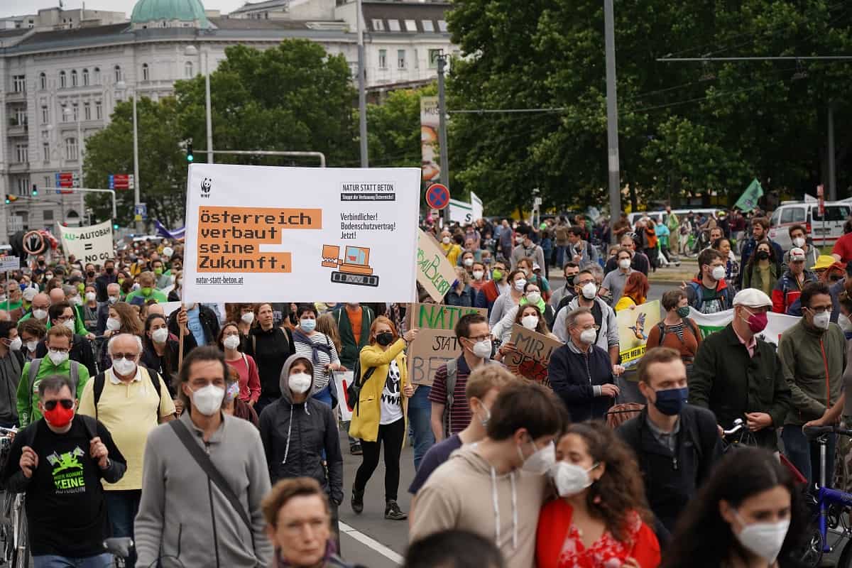 Demo - Stopp Lobau-Tunnel