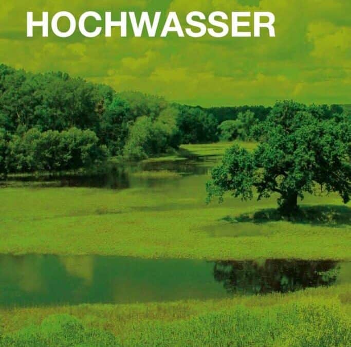 Auenreservat Information: Hochwasser