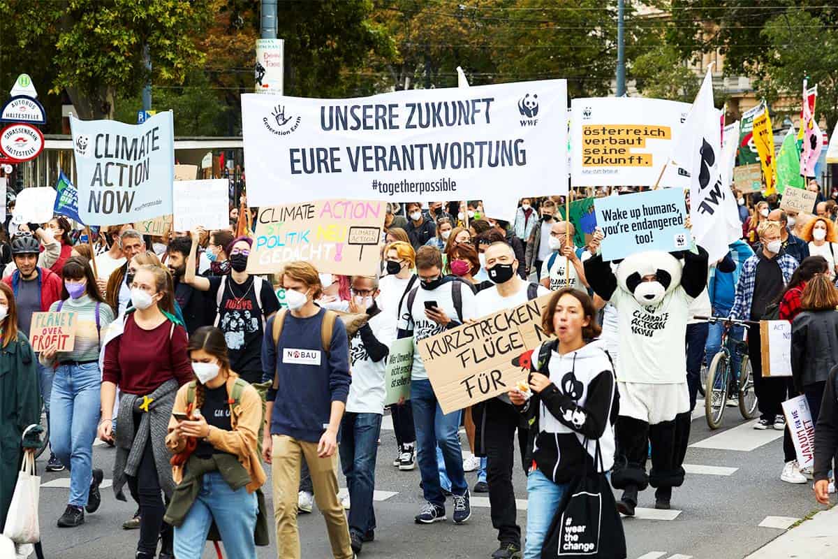 Klimastreik 2021 © Heinz Tesarek / WWF