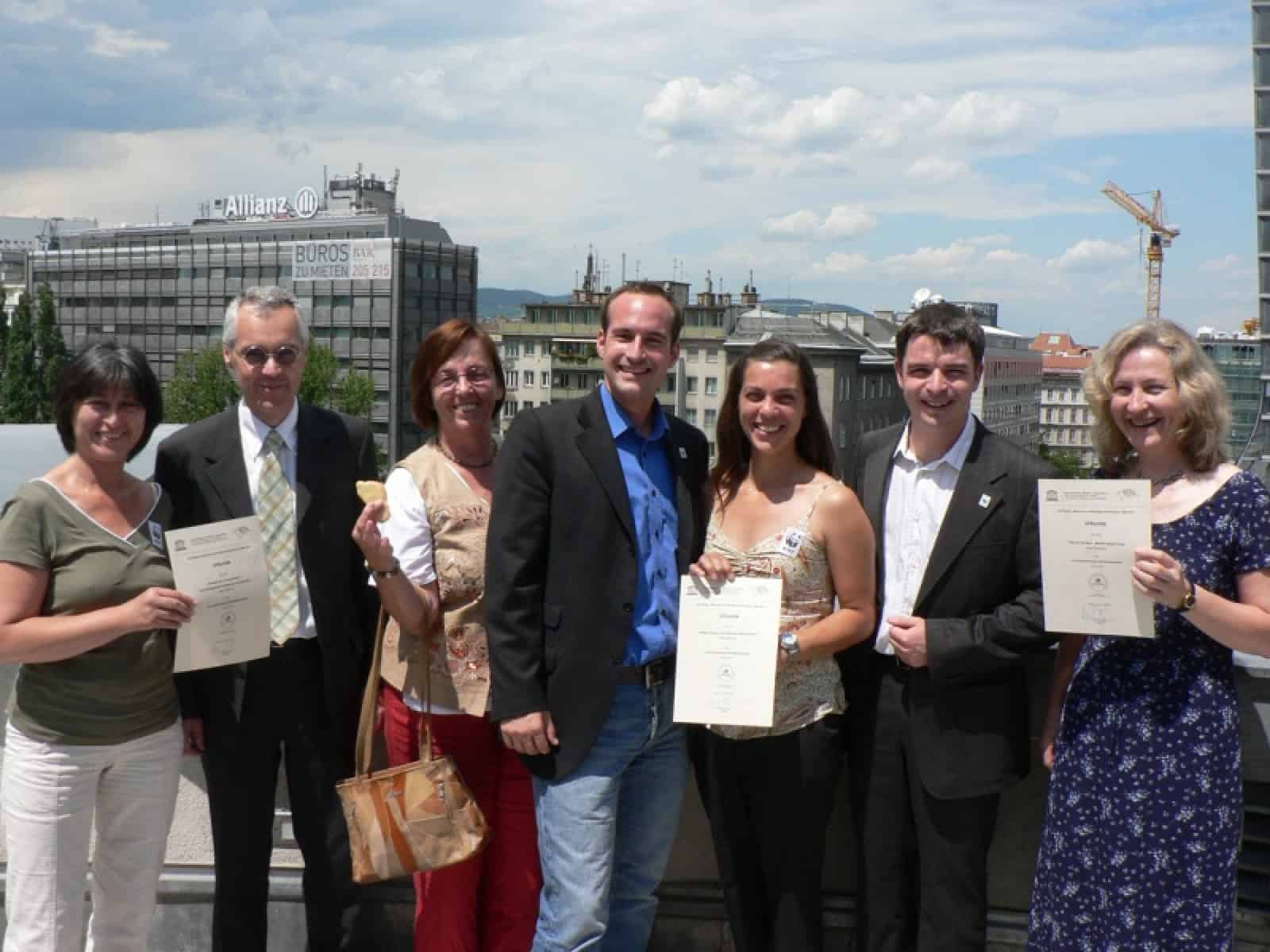 Unesco Preisverleihung