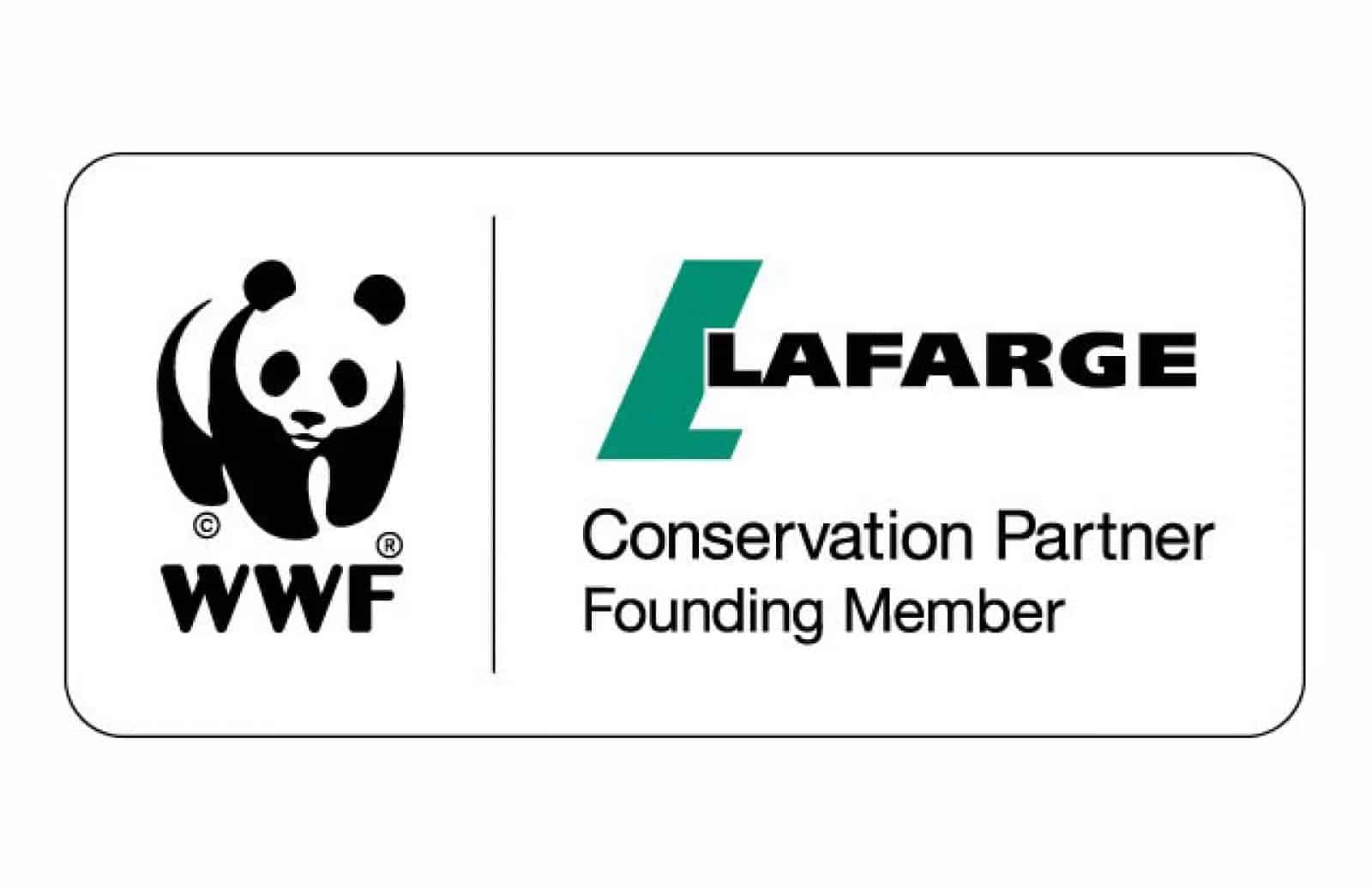 Logo Lafarge und WWF