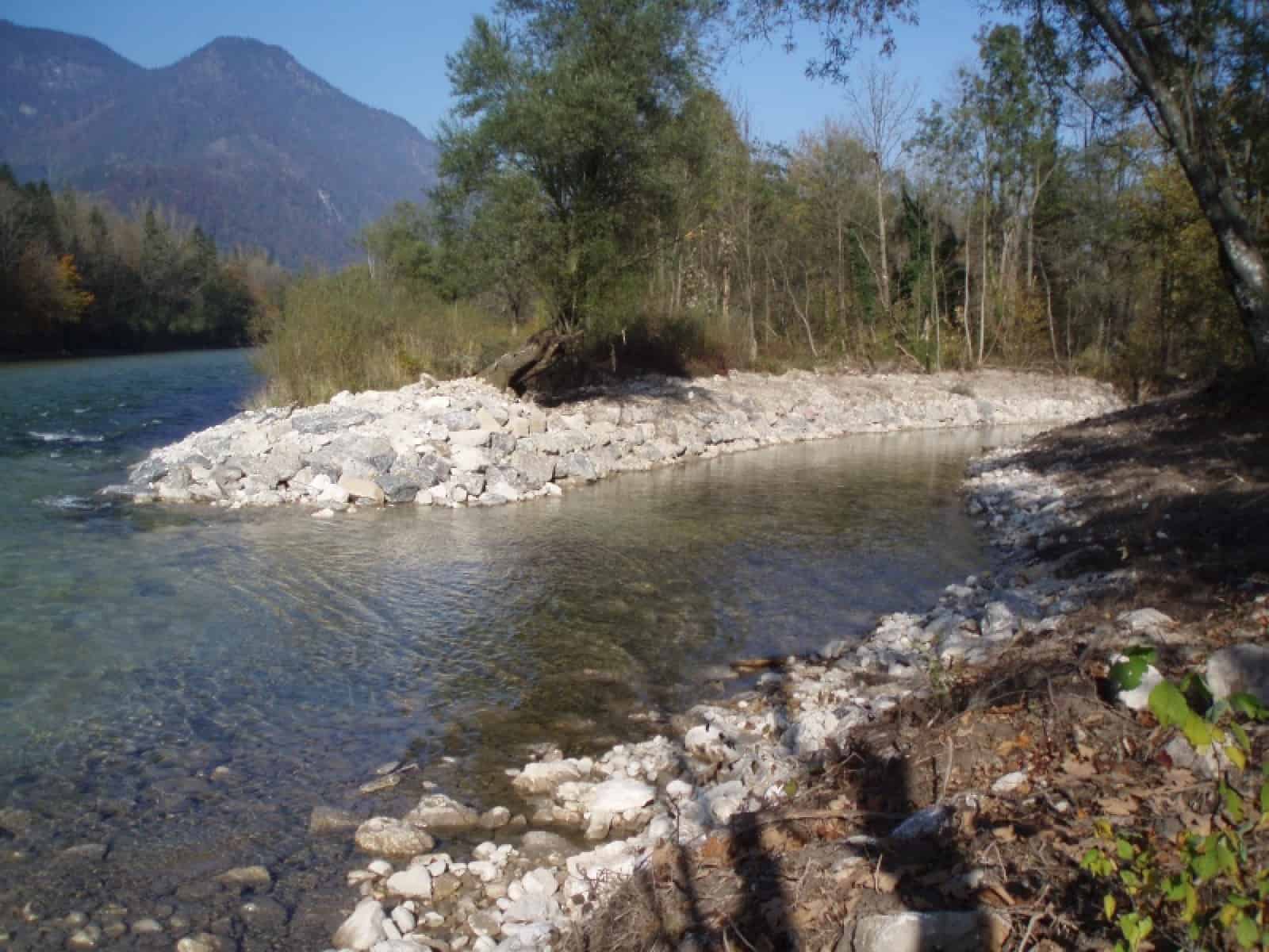 Lahnstein: Einlaufbereich nach Baufertigstellung, © by L.Feichtinger/WWF-Ö Lahnstein: Einlaufbereich nach Baufertigstellung, © by L.Feichtinger/WWF-Ö