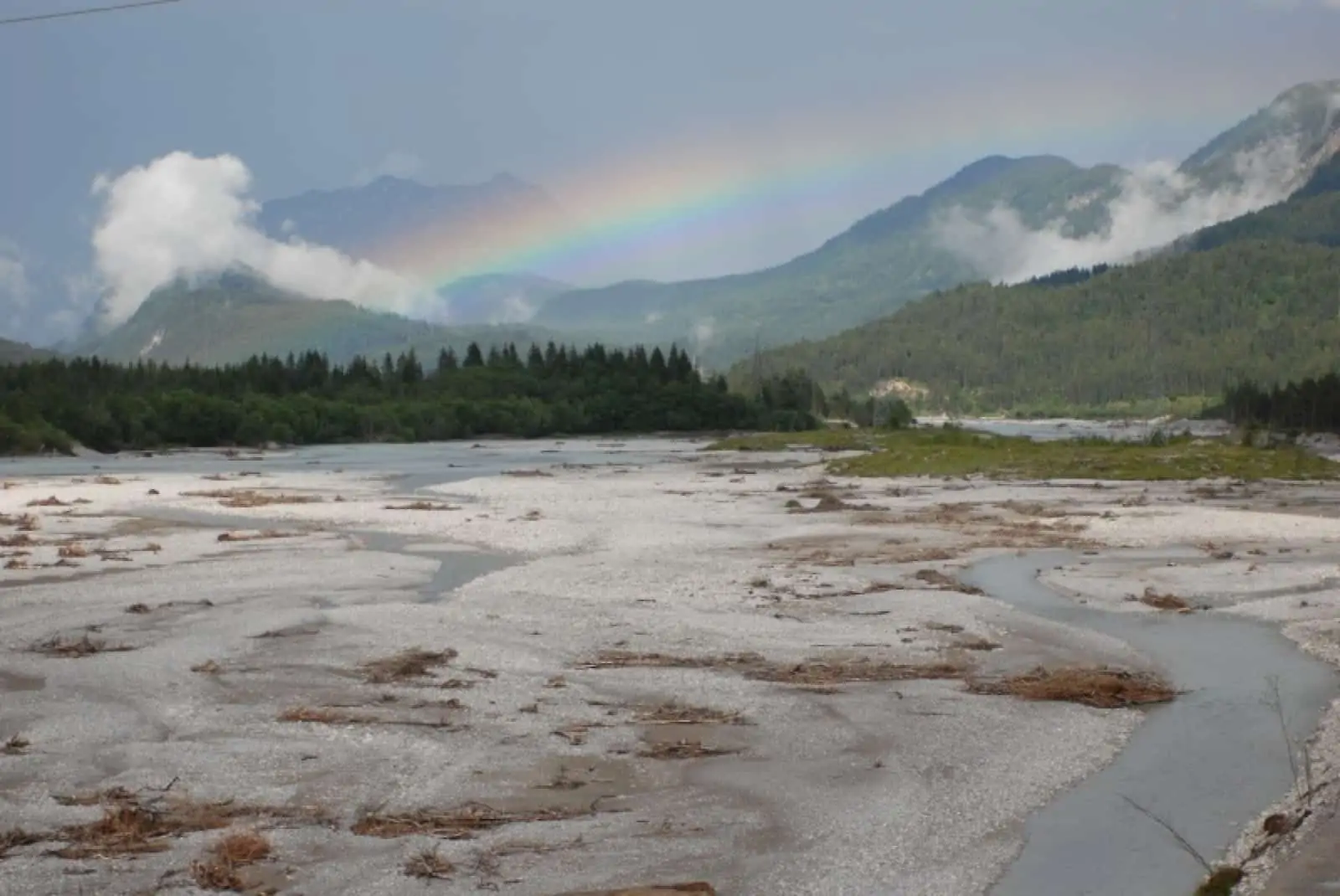 Lech mit Regenbogen, © by Anton Vorauer / WWF Lech mit Regenbogen, © by Anton Vorauer / WWF