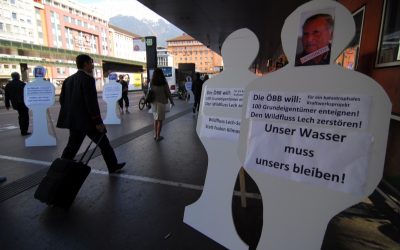 Kraftwerk Spullersee: Bauern-Power gegen Lech-Aufstauer