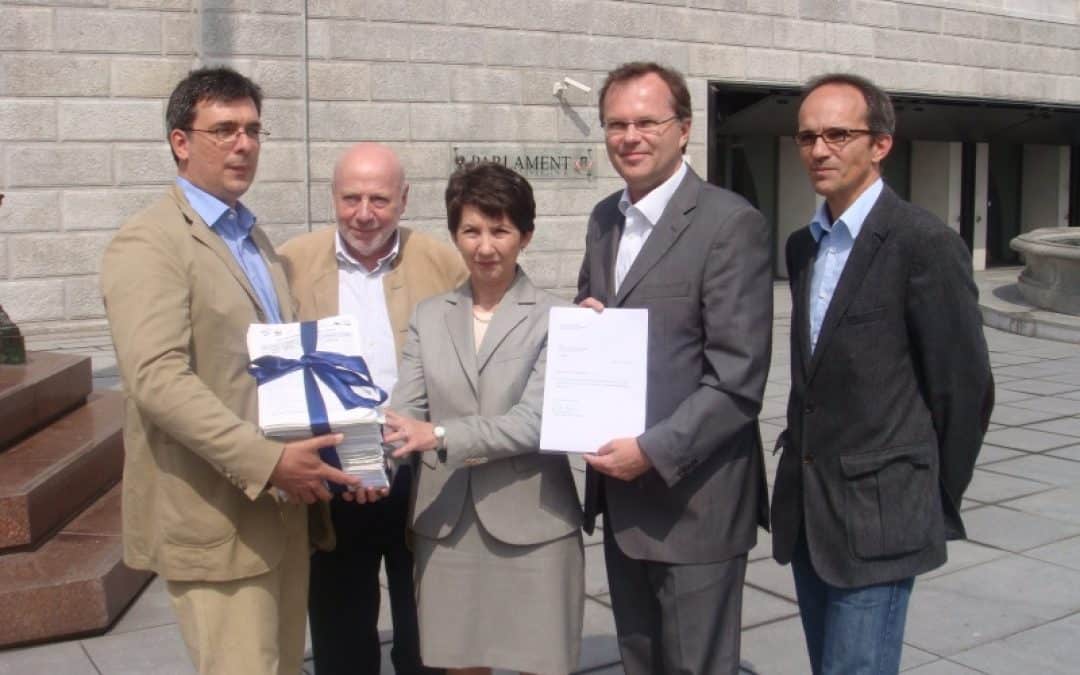 22.000 Stimmen für Wasserkraft–Stopp an unseren Flüssen