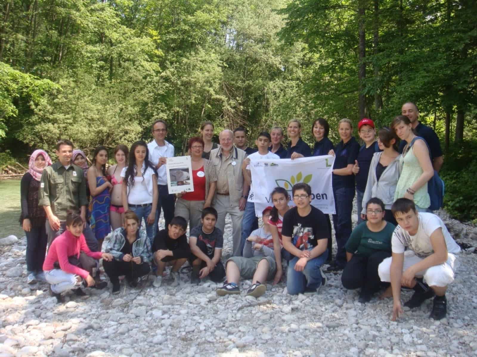 Gruppenbild Fischerei-Event in Lunz