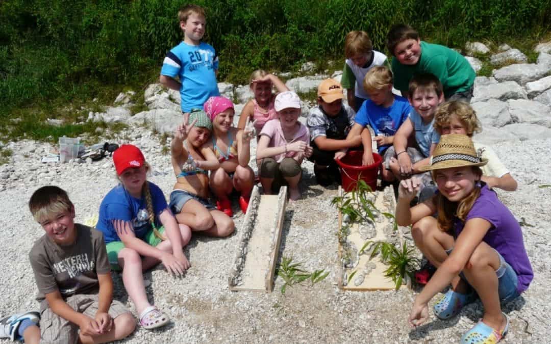 Traun-Erlebnistage: Kids und Jugendliche erforschten ihren Heimatfluss