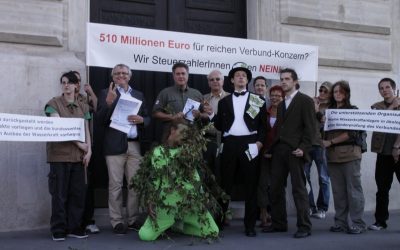 NGOs gegen Verbund-Kapitalerhöhung: Keine Steuergelder für Flusszerstörung!