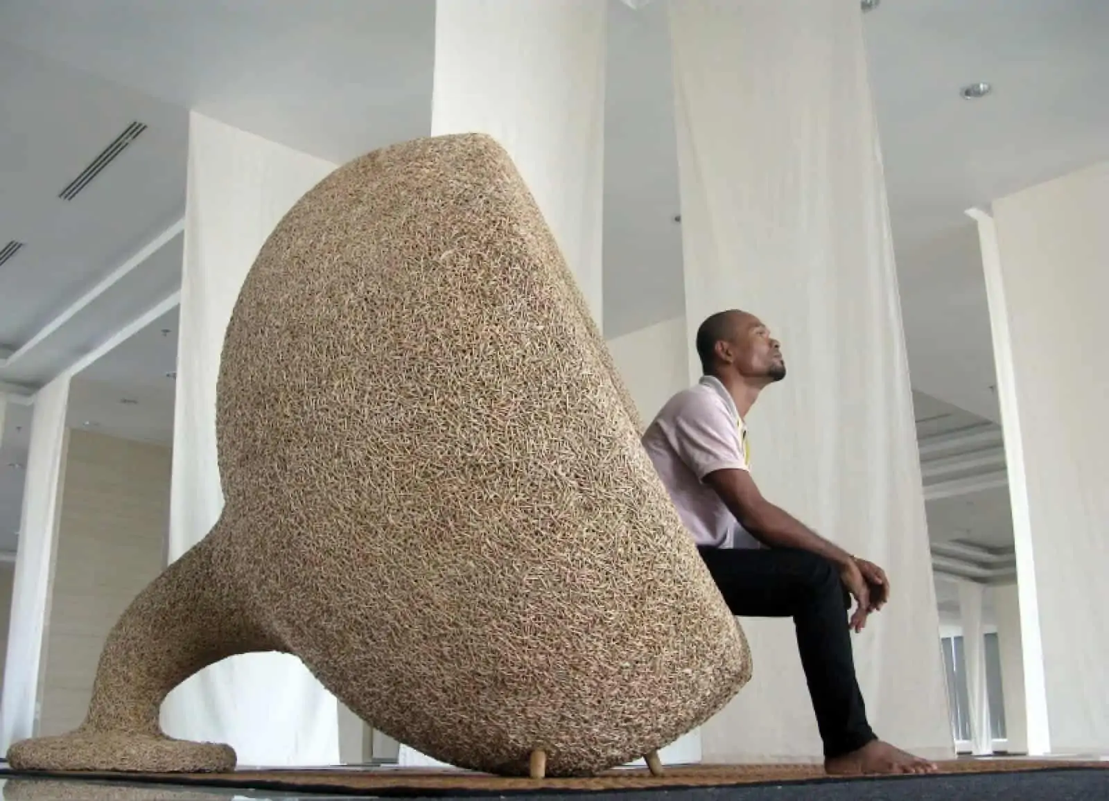 Rattan-Stilmöbel: Lounge Chair, © by WWF/Brolund Rattan-Stilmöbel: Lounge Chair, © by WWF/Brolund