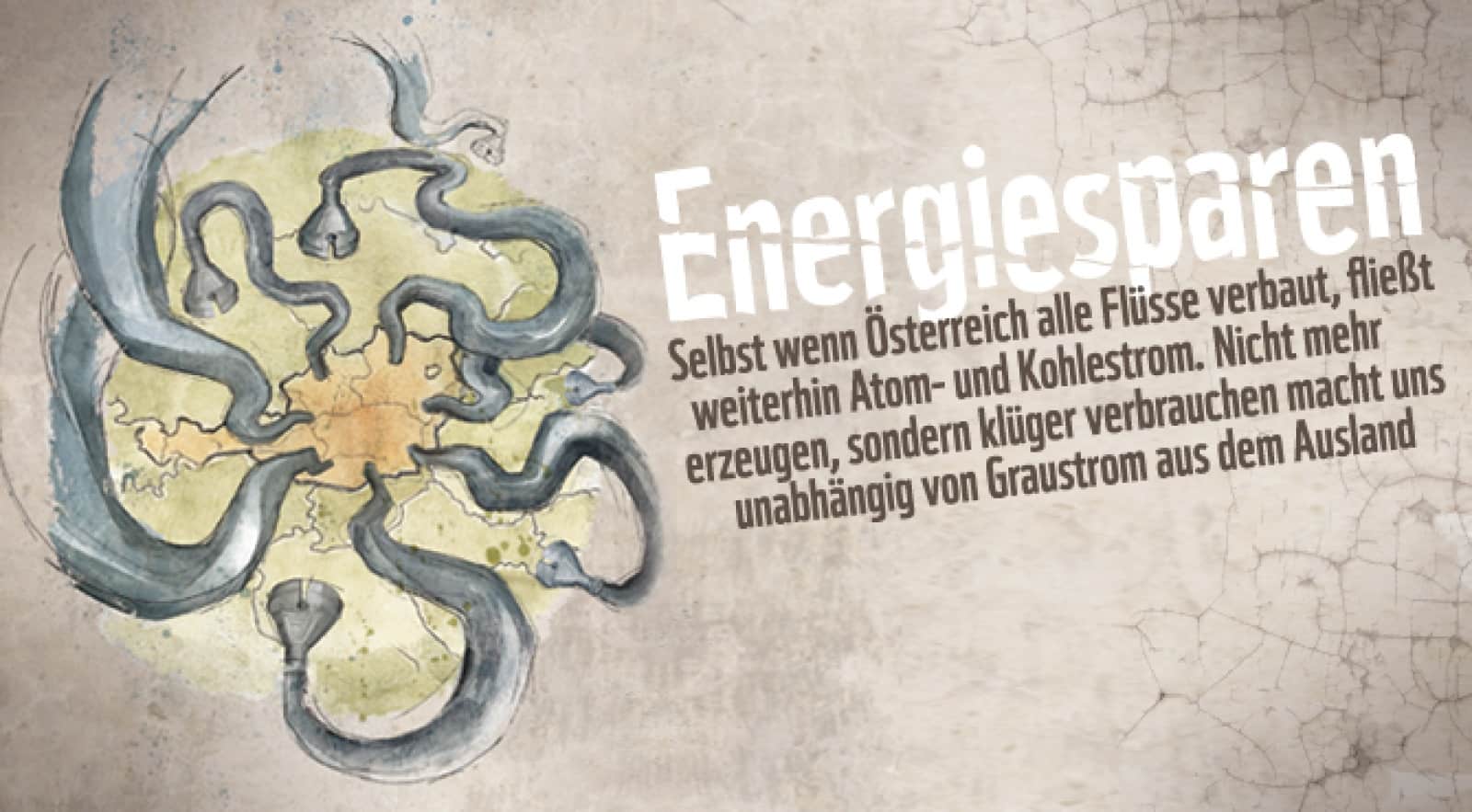 Mythos Wasserkraft: Energiesparen, © by WWF/Schönbäck Mythos Wasserkraft: Energiesparen, © by WWF/Schönbäck