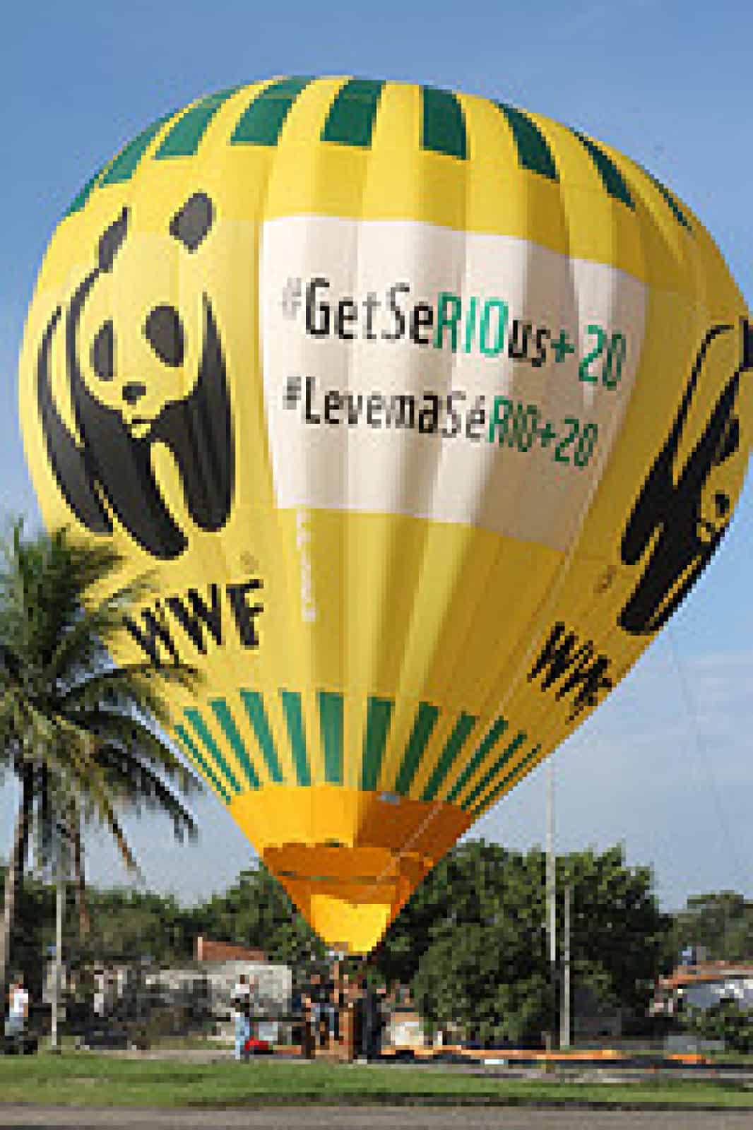 WWF balloon