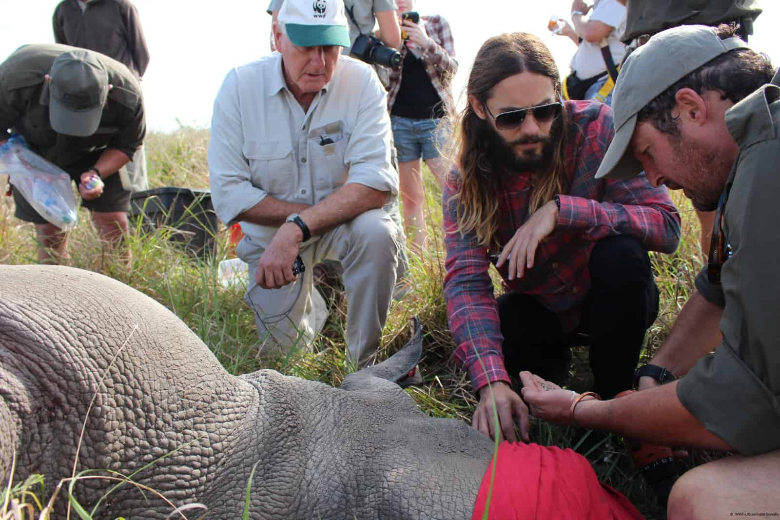 Dr. Jacques Fl amand, Jared Leto and Simon Naylor