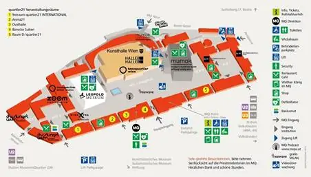 Plan Museumsquartier, © by WWF Plan Museumsquartier, © by WWF