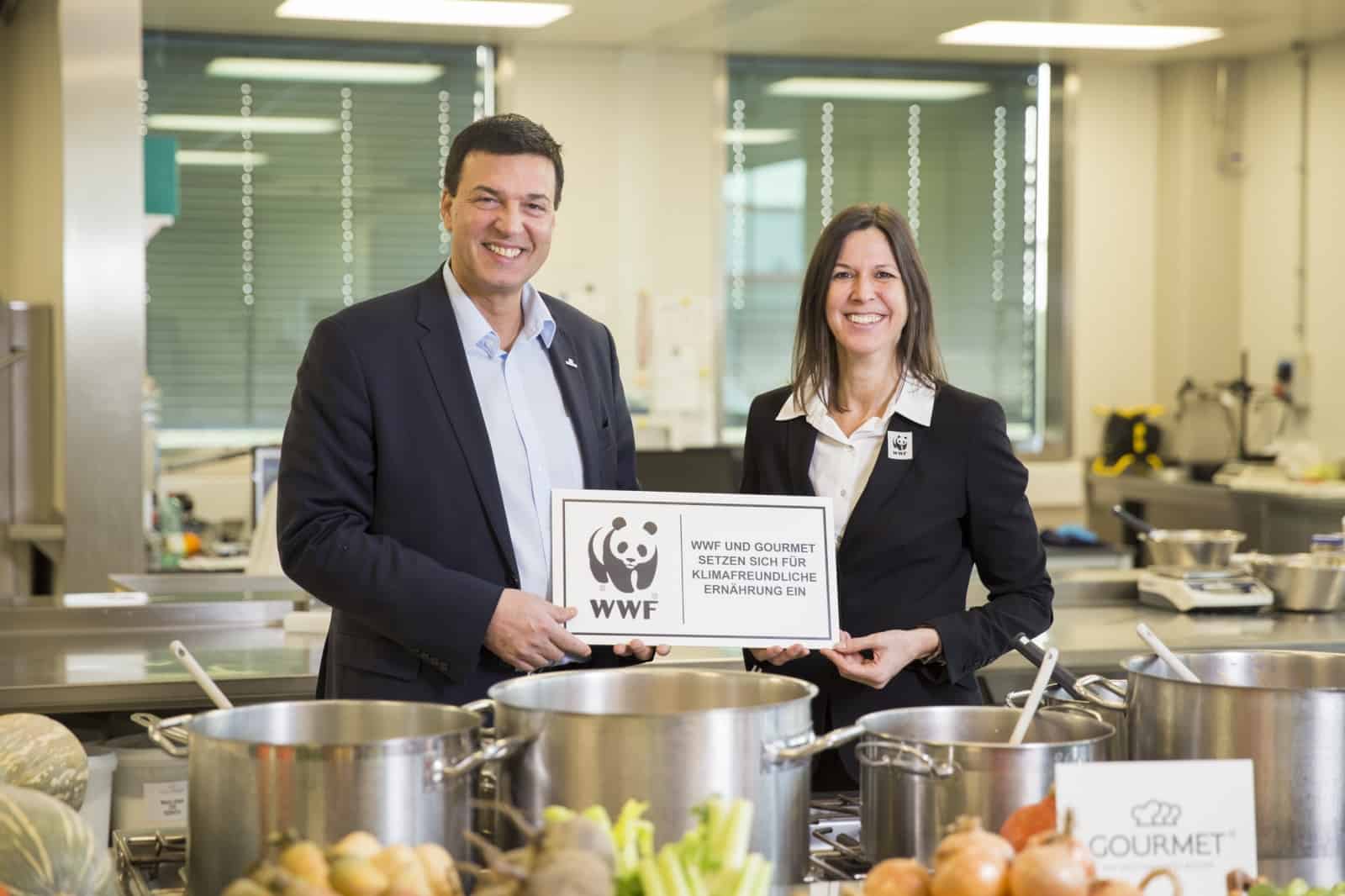 WWF und GOURMET arbeiten gemeinsam für eine klimafreundliche Ernährung