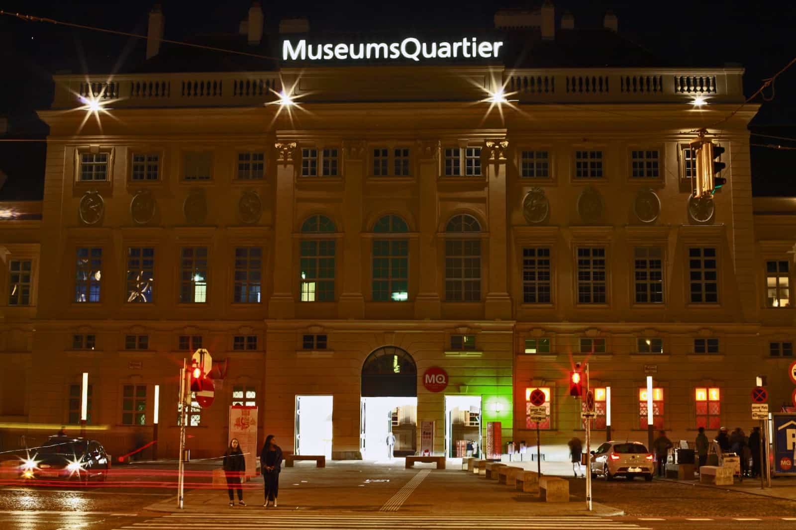 Earth Hour 2017 Museumsquartier, Wien, AUT