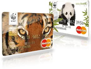 WWF Mastercard Tiger+Panda, © by easybank WWF Mastercard Tiger+Panda, © by easybank
