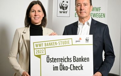 Neue WWF-Studie: Heimische Banken haben großen Aufholbedarf im Klima- und Naturschutz