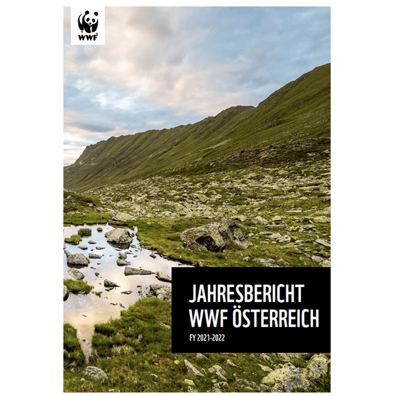 Cover WWF-Jahresbericht 2022