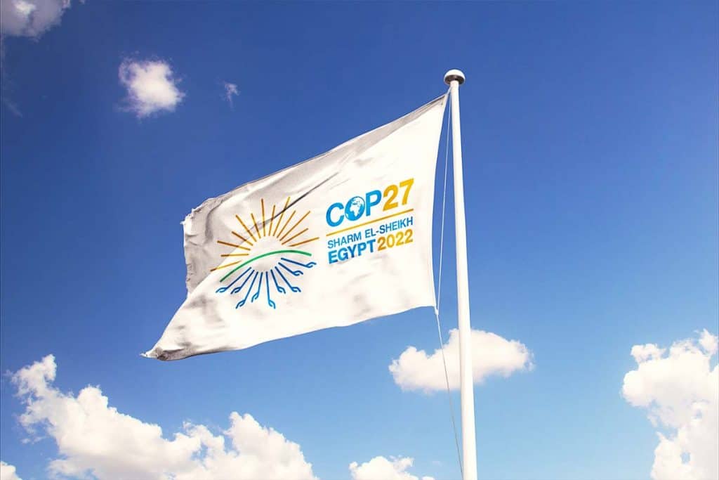 COP27 Flagge (c) adobestock Rafael Henrique