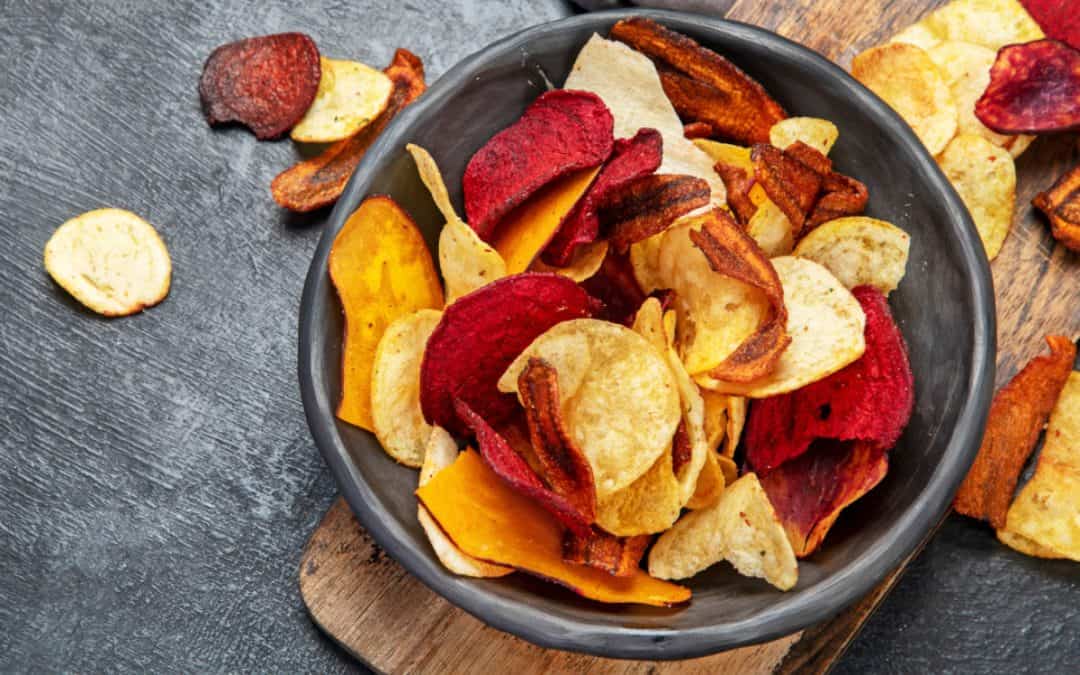 Rezept: Bunte Gemüsechips