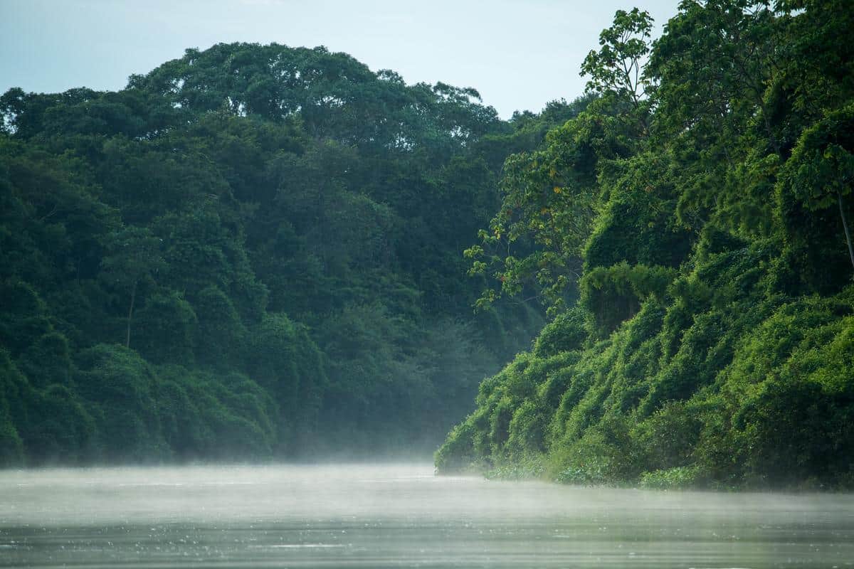 San Martin Fluss in Bolivien