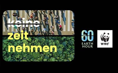WWF Earth Hour am 25. März: 60 Minuten Zeit nehmen!